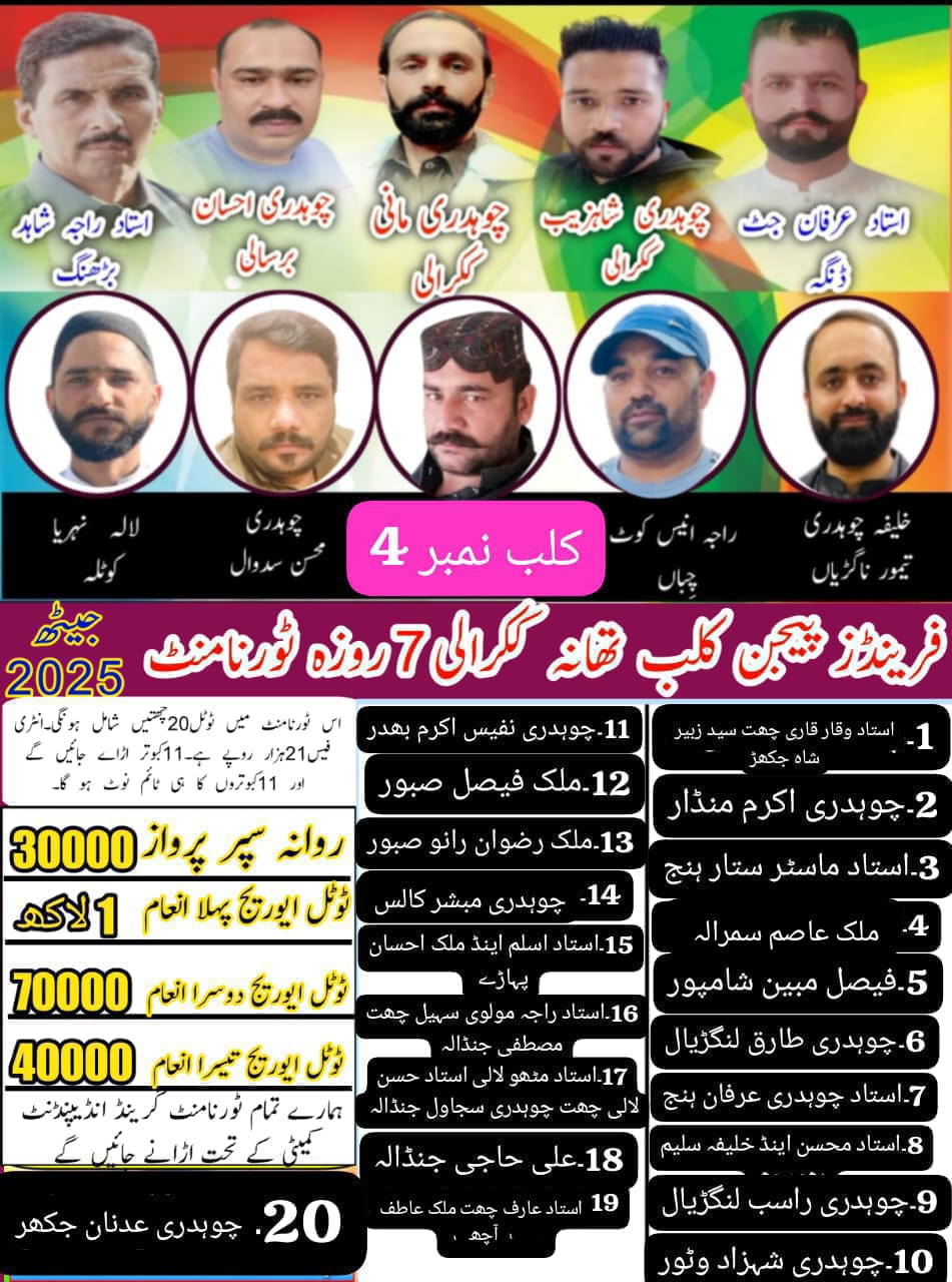 Chach attock itefaq 6 city asooj cup 2020